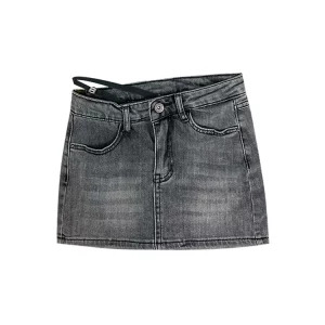 Y2K Aesthetic Denim Mini Skirt - Summer Women's Fashion for Night Club and Parties