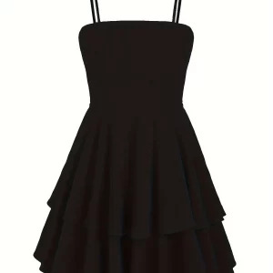 Y2K Backless Bow Strap Sling Dress - Sexy 90s Grunge Summer Outfit for Women