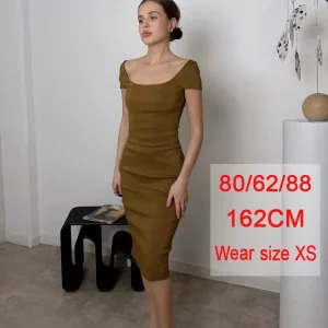 Y2K Dress: Elegant Cape Sleeve, Slim Square Neck, Retro 90s Fashion for Women