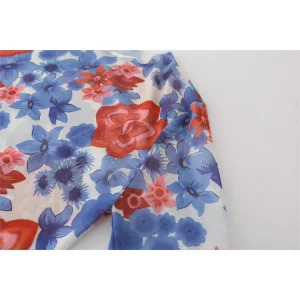 Y2K Grunge Aesthetic Floral Top - Vintage Korean Fashion for Women