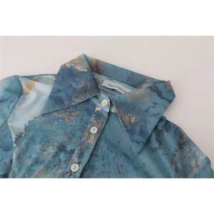 Y2K Grunge Aesthetic Vintage French Style Long Sleeve Blouse