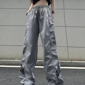 Y2K Grunge Cargo Pants: Korean Fashion Vintage Joggers