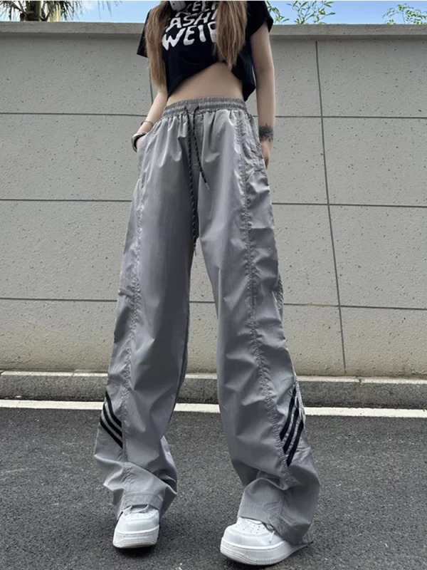 Y2K Grunge Cargo Pants: Korean Fashion Vintage Joggers