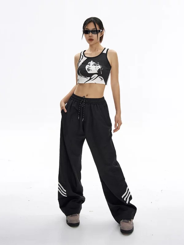 Y2K Grunge Cargo Pants: Korean Fashion Vintage Joggers