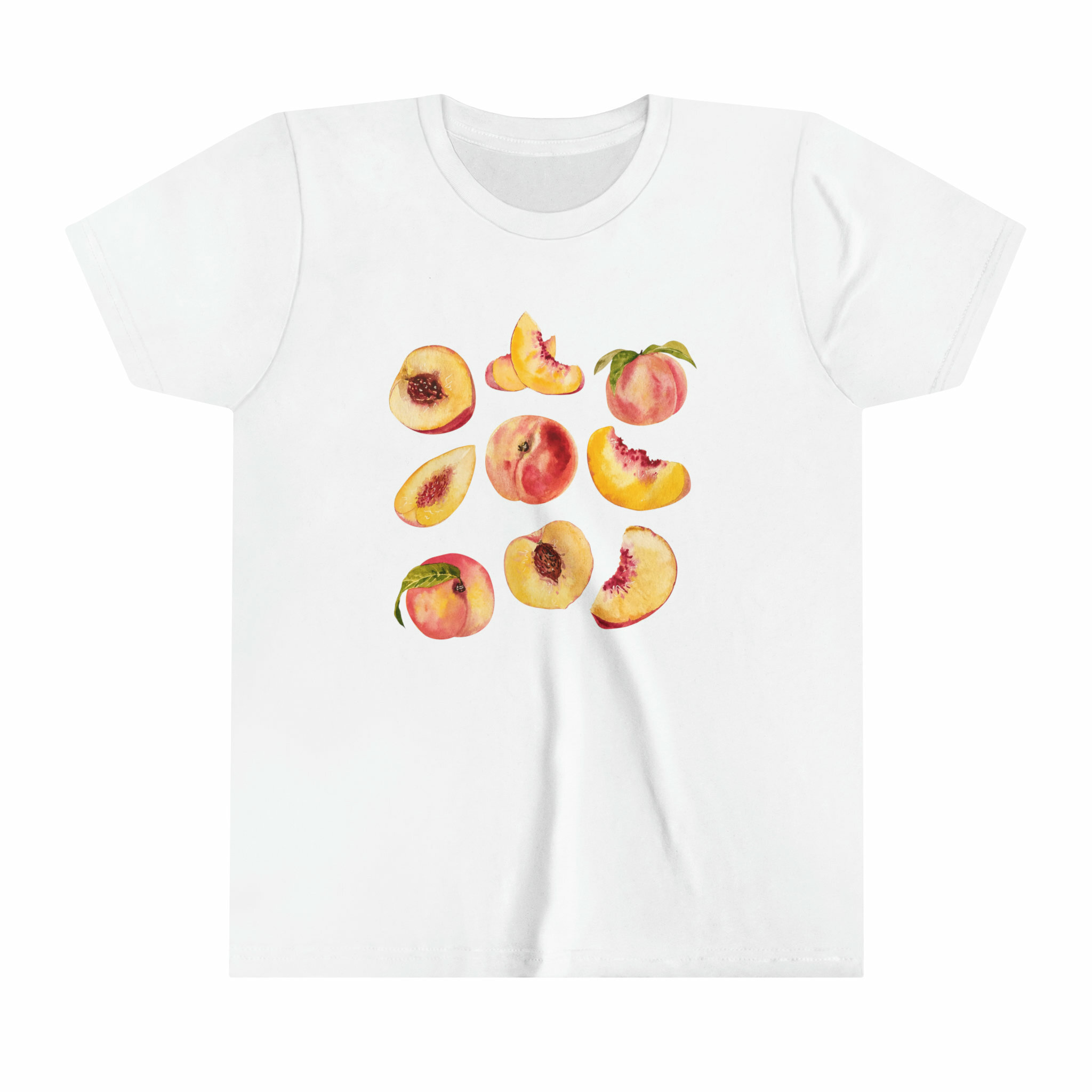 Y2K Grunge Peaches Baby Tee Graphic Crop Top - 90s Fashion, Spring Outfits, Dress to Impress