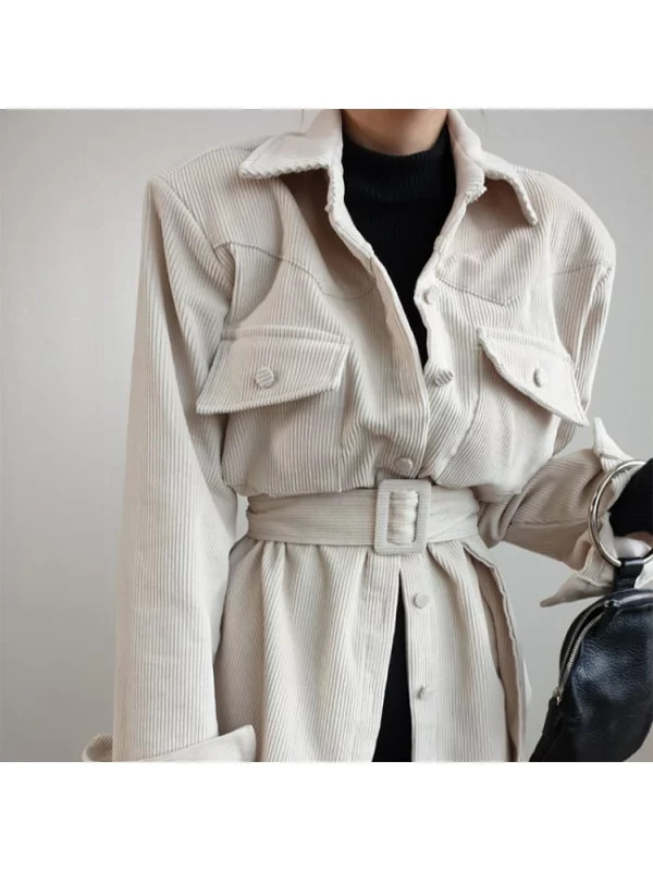 Y2K Grunge Style Oversized Trench Coat - Vintage Inspired Women's Fashion