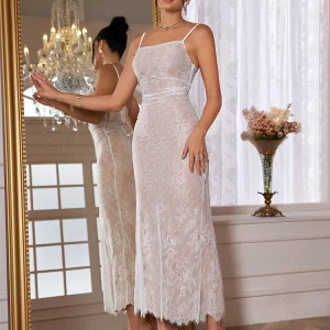 Y2K Lace-Up Maxi Dress with Detachable Cape - Elegant White Wedding & Party Outfit