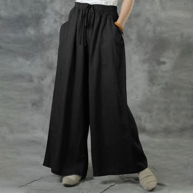 Y2K Summer Casual Wide-Leg Pants - Retro 90s Fashion, Grunge, and Pastel Goth Outfits