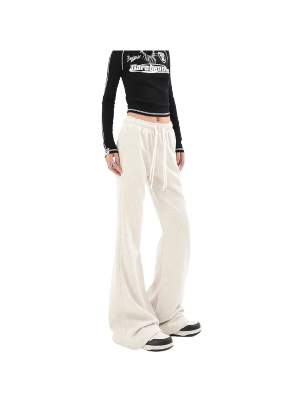 Y2K Summer Streetwear Elastic Waist Sweatpants for Women