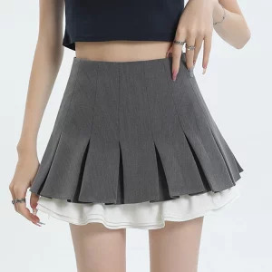 Y2K Summer Women's Fashion Mini Skirt - Ballet Core Aesthetic - Preppy Cute Design - Kpop Inspired