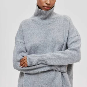 Y2K Turtleneck Knitted Sweater for Women - Long Sleeve Casual Pullover, Retro 90s Fashion Knitwear