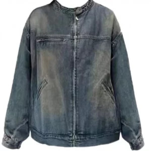 Y2K Vintage Denim Jacket - Autumn/Winter Korean Fashion Streetwear