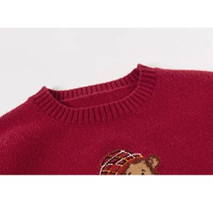 Y2K Vintage Embroidered O-Neck Sweater - Autumn/Winter Aesthetic Pullover