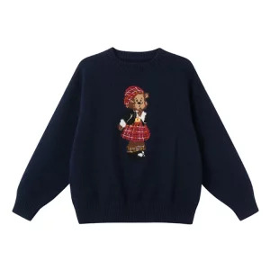 Y2K Vintage Embroidered O-Neck Sweater - Autumn/Winter Aesthetic Pullover