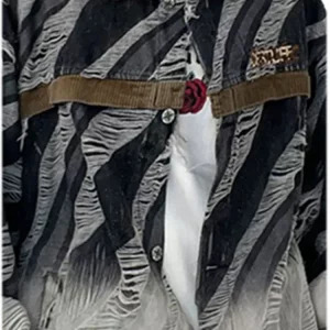 Y2K Vintage Harajuku Ripped Jean Oversize Jacket - American Cowboy Grunge Punk Style