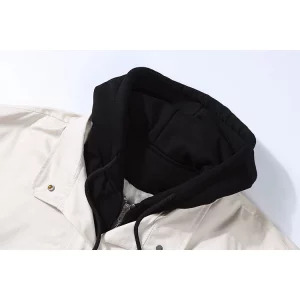 Y2K Vintage Style Hooded Bomber Jacket - Retro Streetwear Outfit